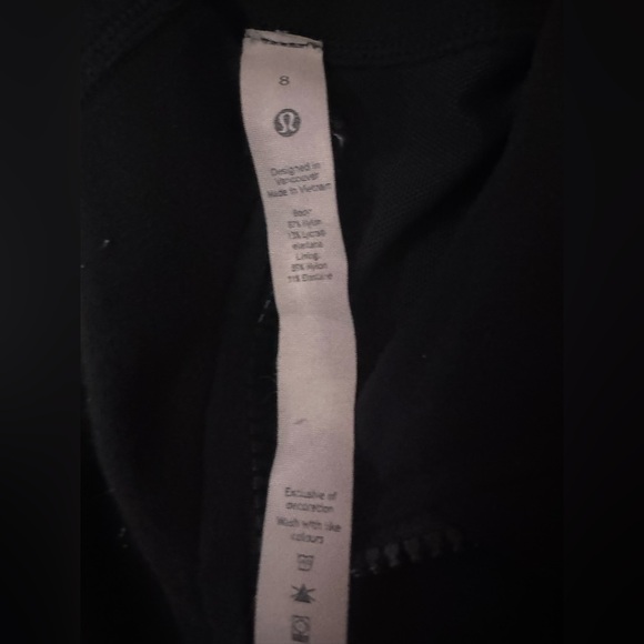 Lululemon define jacket black size 8 in great condition! - Picture 5 of 11